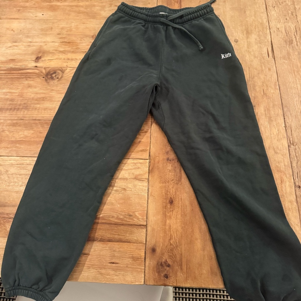 Kith Kids X Large Hunter Green Sweatpants